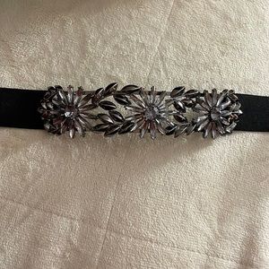 BLACK BCBG FASHION BELT